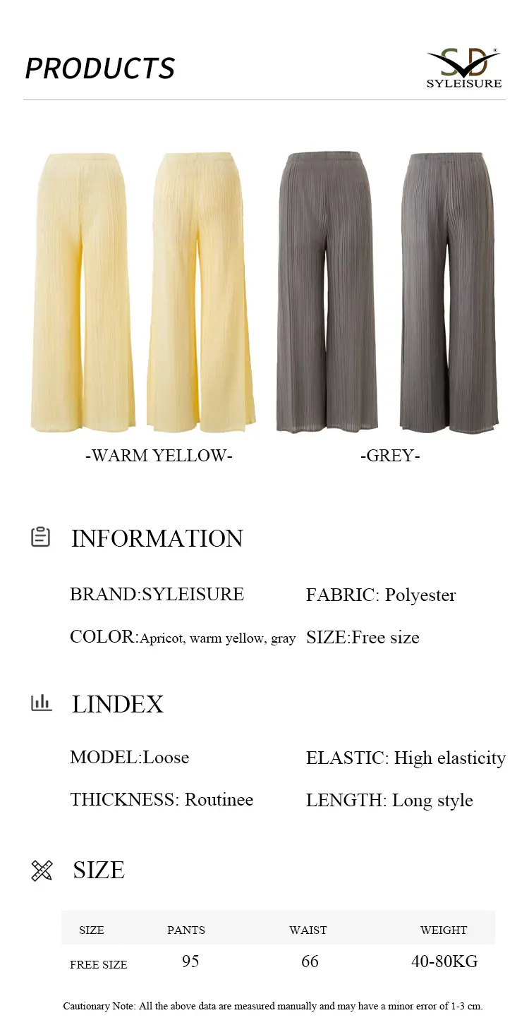 Pleated Wide - Leg Pants (4)