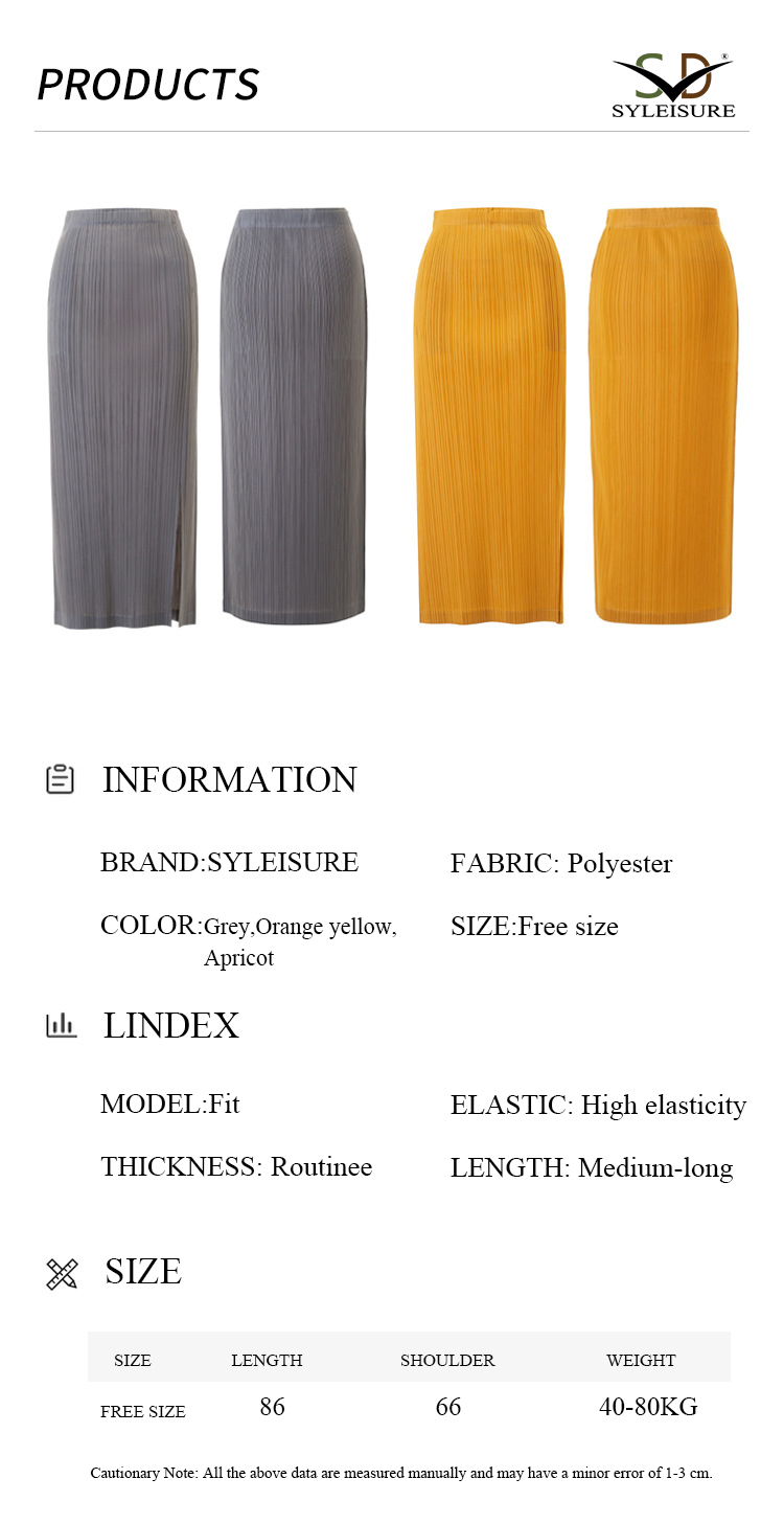 Women's Pleated Midi Skirt (8)