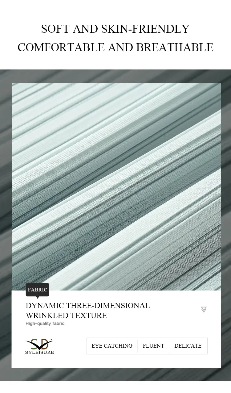 Sleeve Pleated Midi Dress (6)