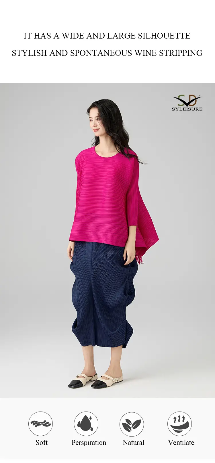 Quarter Sleeve Pleated (3)