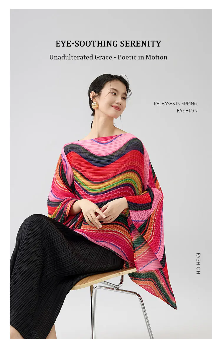 Pleated Poncho Top (6)