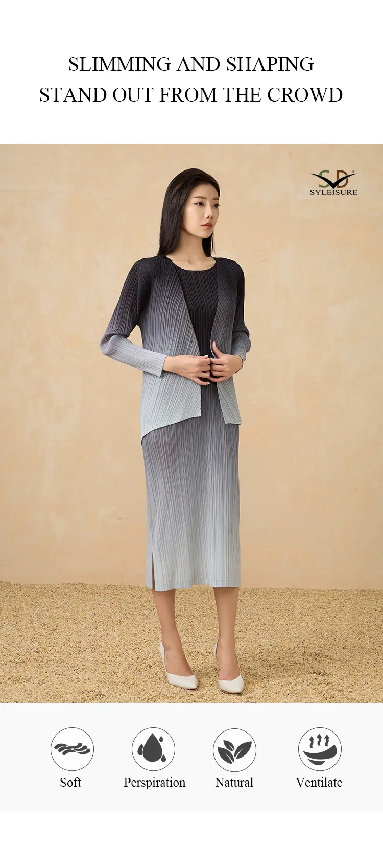 Piece Set (Cardigan + Dress) (7)