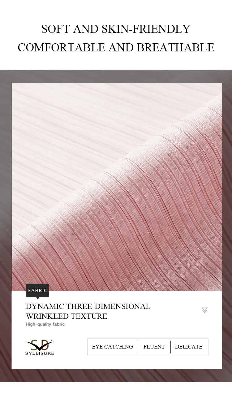 Women's Pleated Short - Sleeve V - Neck Top (6)