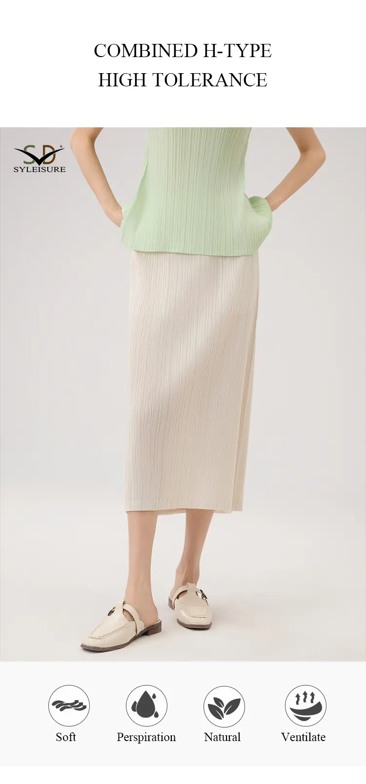 Pleated Midi Skirt (3)